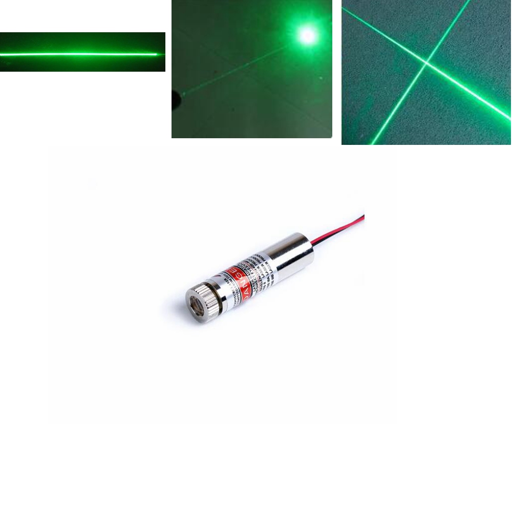 Adjustable focus 520nm 130MW G - Industrial Laser Line 评论和价格