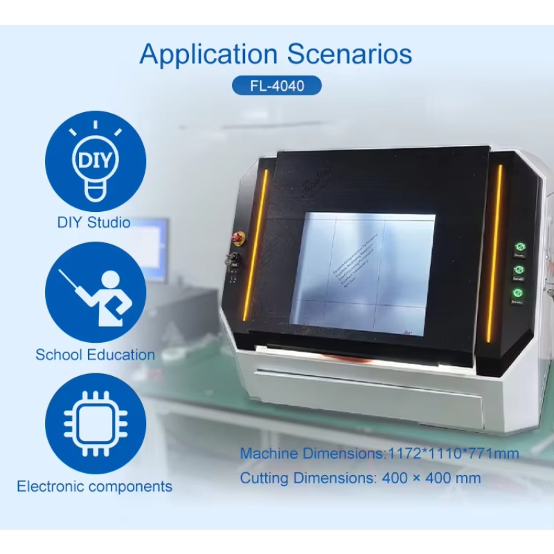 800W CNC Fully‑enclosed Fiber  - Industrial Laser Cutter For Metal 评论和价格