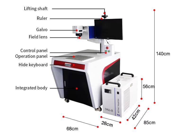 High Quality Fiber Marking Eng - Industrial Laser Engraving Machine For Metal 评论和价格