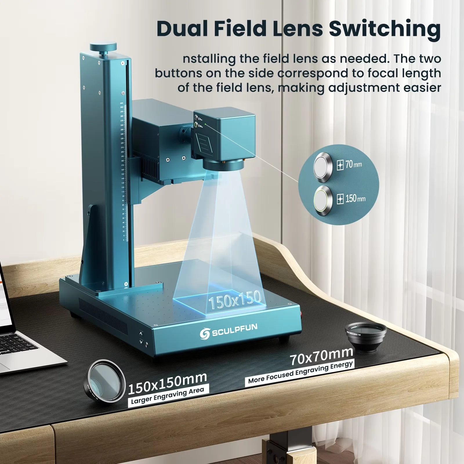 SCULPFUN V5 UV Laser Engraver  - Industrial Laser Engraving Machine For Metal 评论和价格