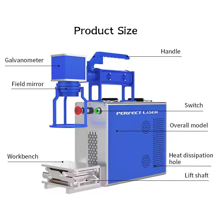 20W/30W/50W S4 Fiber Laser Mar - Industrial Laser Engraver For Metal 评论和价格
