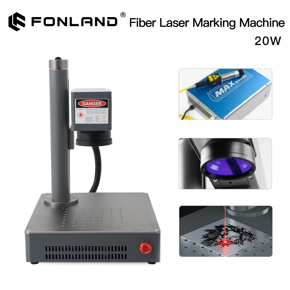Fonland S4 Metal Fiber Laser M - Industrial Laser Engraving Machine For Metal 评论和价格