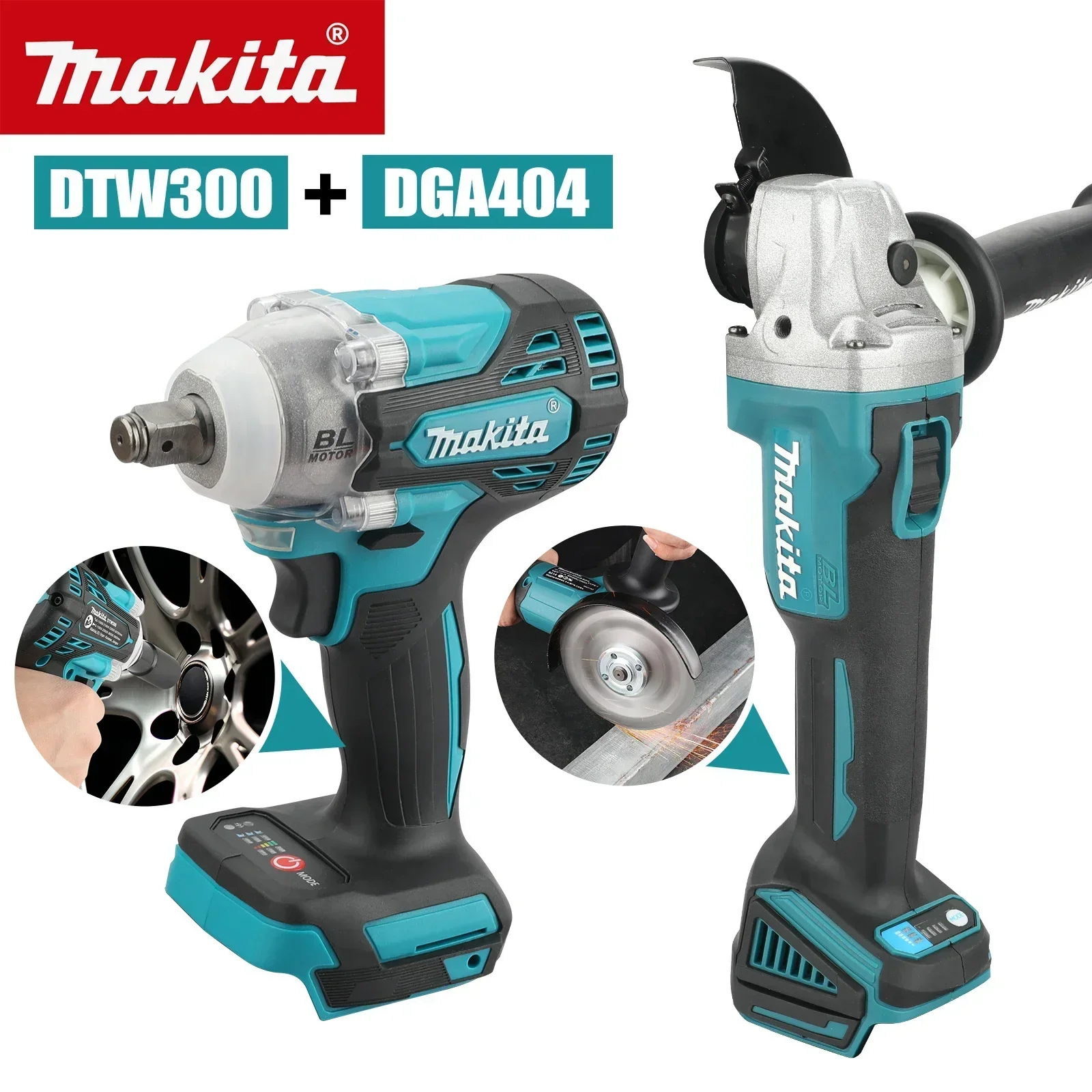 Makita DTW300 DGA404 Cordless  - Makita Drill Dtw300 评论和价格