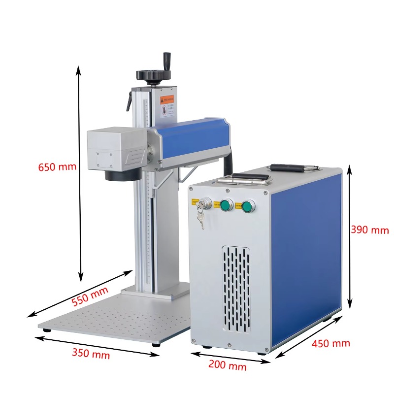 Online Fiber Laser Marking Mac - Industrial Laser Engraving Machine For Metal 评论和价格