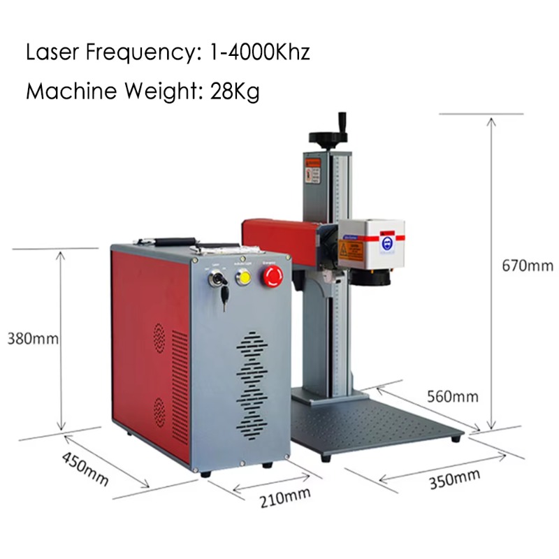 Mini Split Portable High Power - Industrial Laser Engraver For Metal 评论和价格