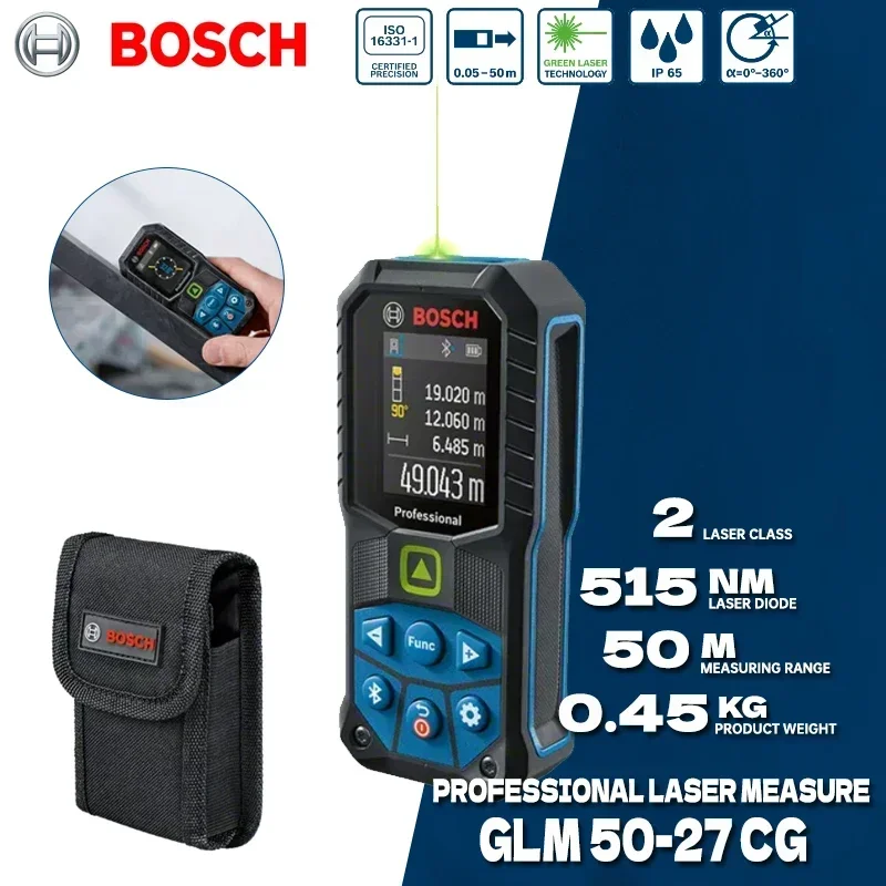 BOSCH GLM 50-27 CG Laser Range - Industrial Laser Drill 评论和价格