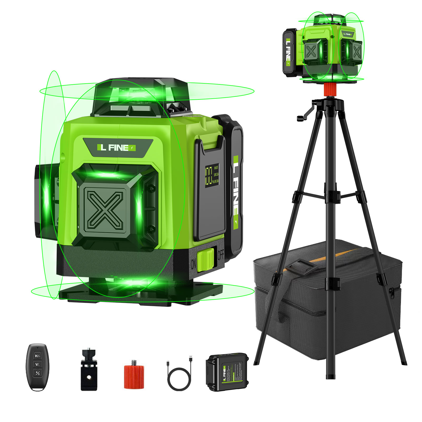 Laser Level Self-Leveling Hori - Industrial Laser Measurement 评论和价格