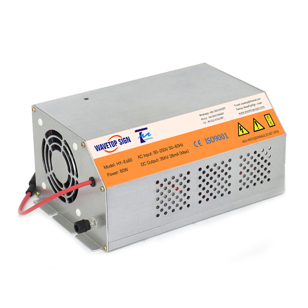 80-100W HY-Es80 Co2 Laser Powe - Co2 Laser Engraving Machine 评论和价格