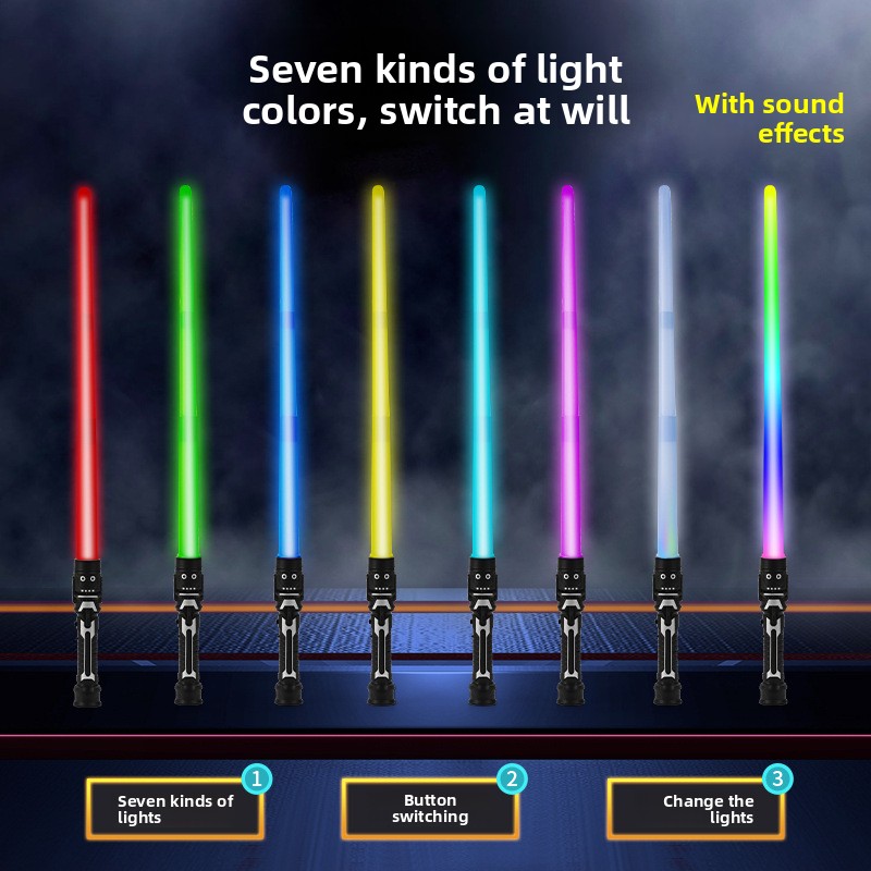 7 Colors Changing Glowing Swor - Industrial Laser Line 评论和价格