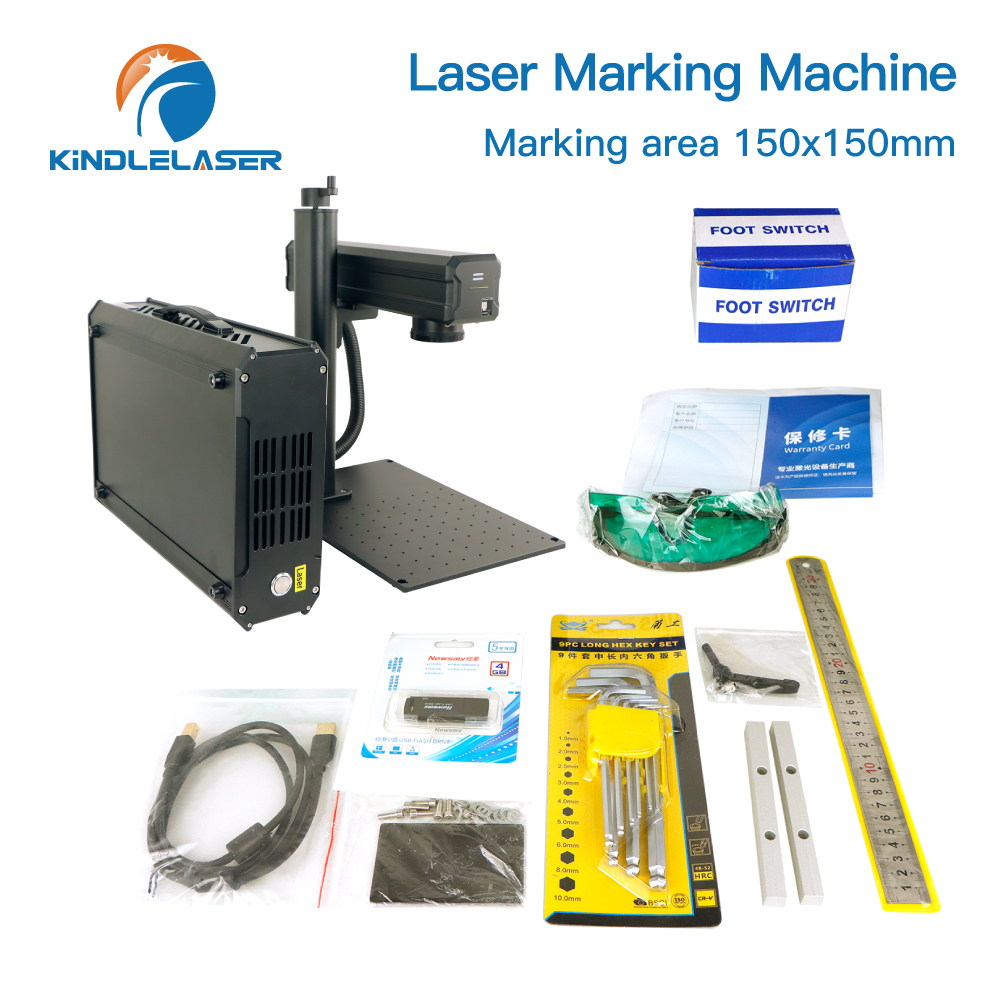 Kindlelaser S5 20W 30W Fiber L - Industrial Laser Engraving Machine For Metal 评论和价格