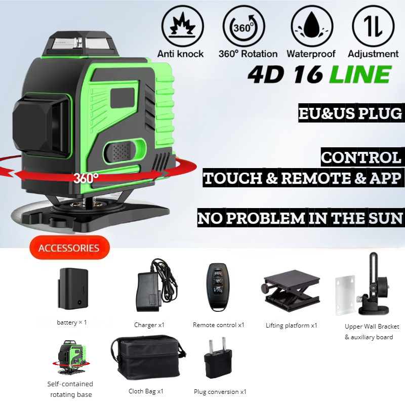 Tripod/Nivel A Laser 16 Lines  - Industrial Laser Measurement 评论和价格
