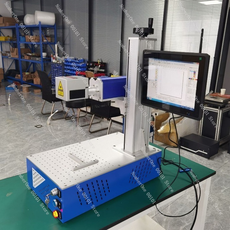 Desktop Fiber Laser Marking Ma - Industrial Laser Engraving Machine For Metal 评论和价格